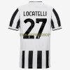 Original Fußballtrikot Juventus Manuel Locatelli 27 Heimtrikot 2021-22 Für Herren